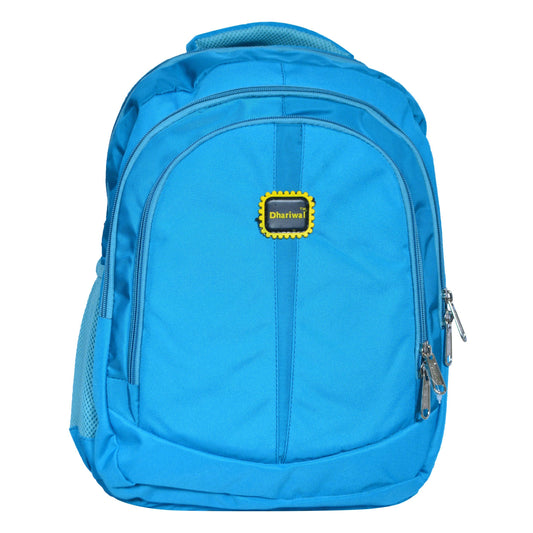 Dhariwal Ultra Light Weight Kids Unisex Dual Compartment School Backpack 25L SCB-315 School Bags Dhariwal Teal 