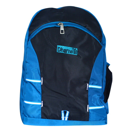 Dhariwal Ultra Light Weight Unisex Dual Compartment Backpack 29L SCB-316 School Bags Dhariwal Teal 