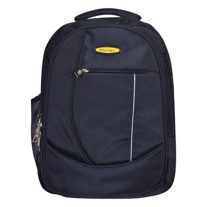 Dhariwal Unisex Triple Compartment Backpack for Outing/Hiking/Trekking/Weekender 46L BP-230 BackPack Mohanlal Jain (Dhariwal Bags) Black 