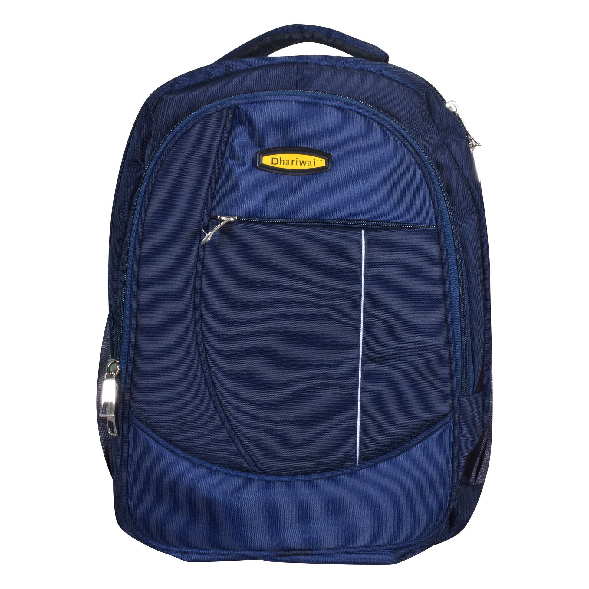 Dhariwal Unisex Triple Compartment Backpack for Outing/Hiking/Trekking/Weekender 46L BP-230 BackPack Mohanlal Jain (Dhariwal Bags) Blue 