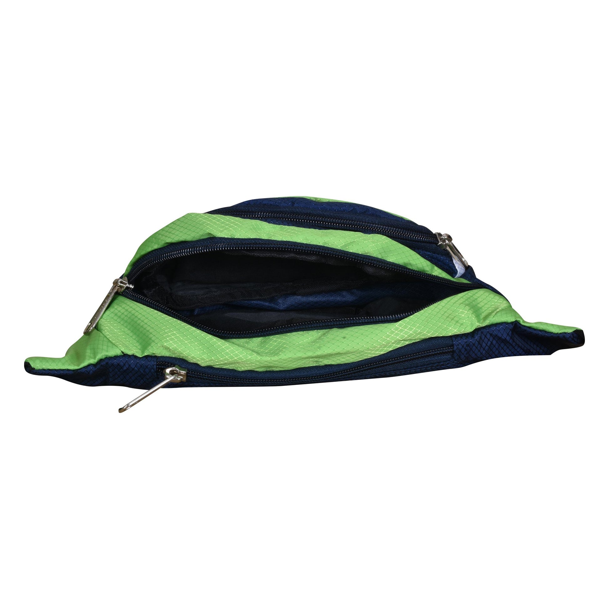 Waist Pack Travel Handy Hiking Zip Pouch for Men and Women Nylon(Green)