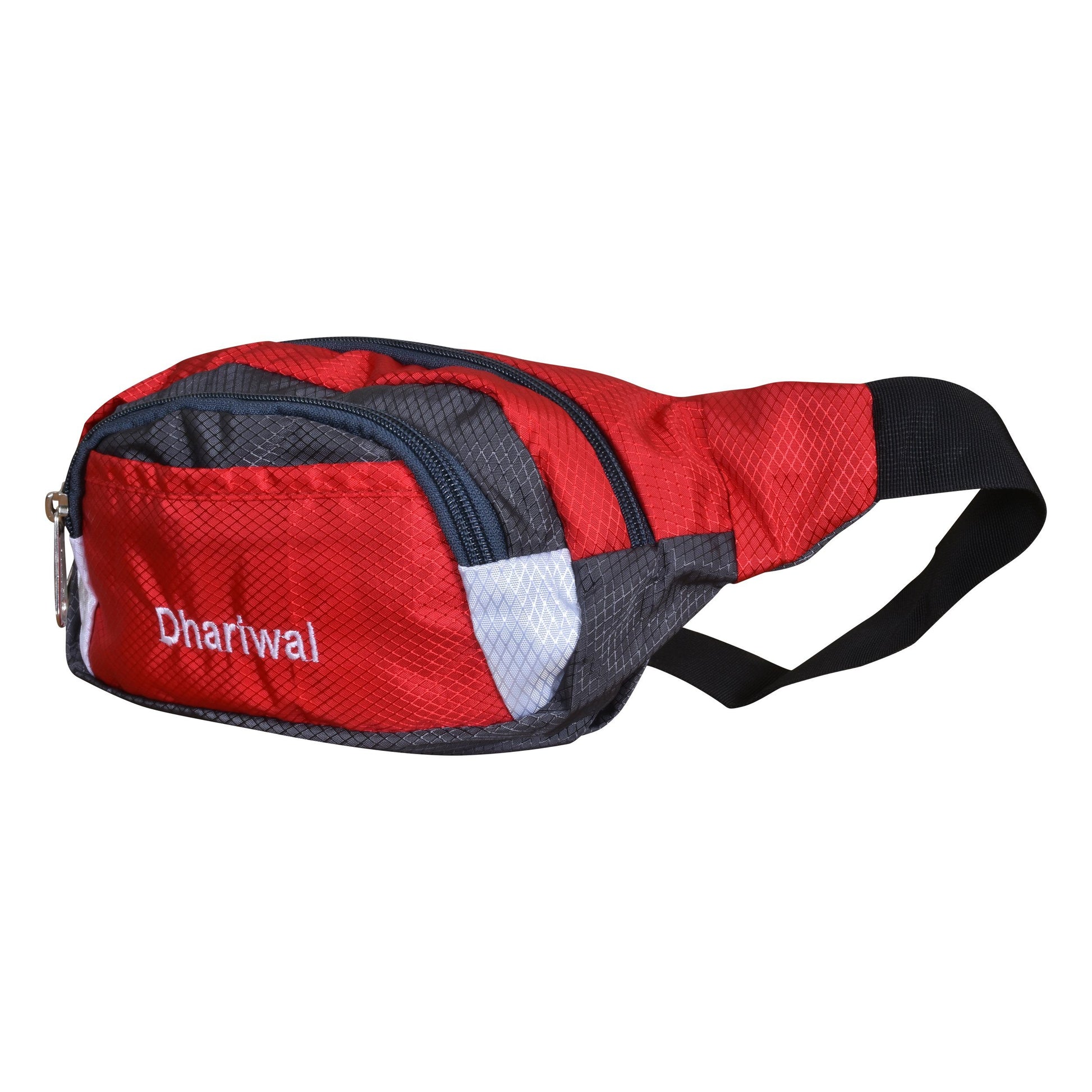 Dhariwal Waist Pack Travel Handy Hiking Zip Pouch Document Money Phone Belt Sport Bag Bum Bag for Men and Women Polyester WP-1201 Waist Pouch Dhariwal 