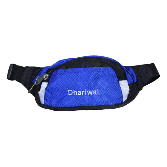 Dhariwal Waist Pack Travel Handy Hiking Zip Pouch Document Money Phone Belt Sport Bag Bum Bag for Men and Women Polyester WP-1201 Waist Pouch Dhariwal Blue 
