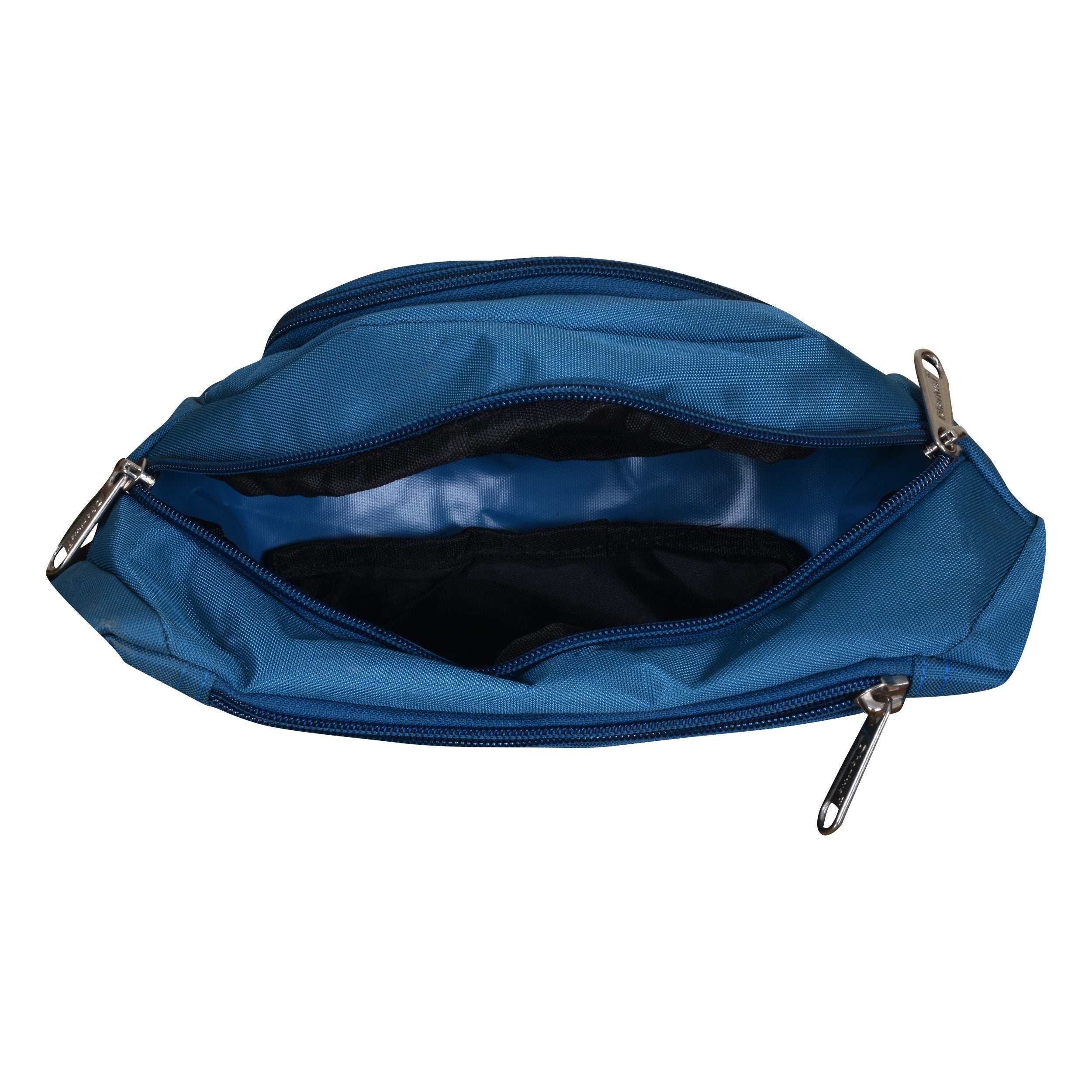 Dhariwal Waist Pack Travel Handy Hiking Zip Pouch Document Money Phone Belt Sport Bag Bum Bag for Men and Women Polyester WP-1202 Waist Pouch Dhariwal 