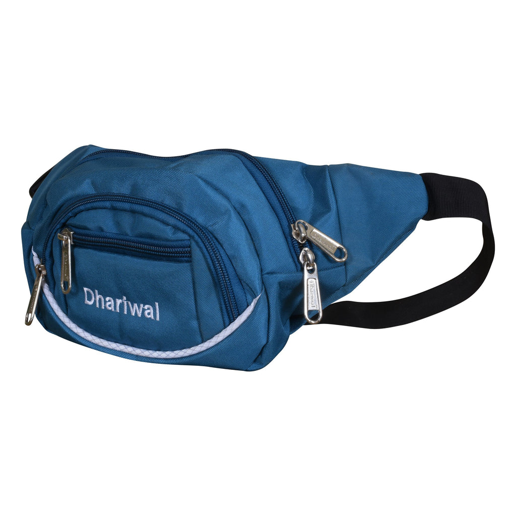 Dhariwal Waist Pack Travel Handy Hiking Zip Pouch Document Money Phone Belt Sport Bag Bum Bag for Men and Women Polyester WP-1202 Waist Pouch Dhariwal 