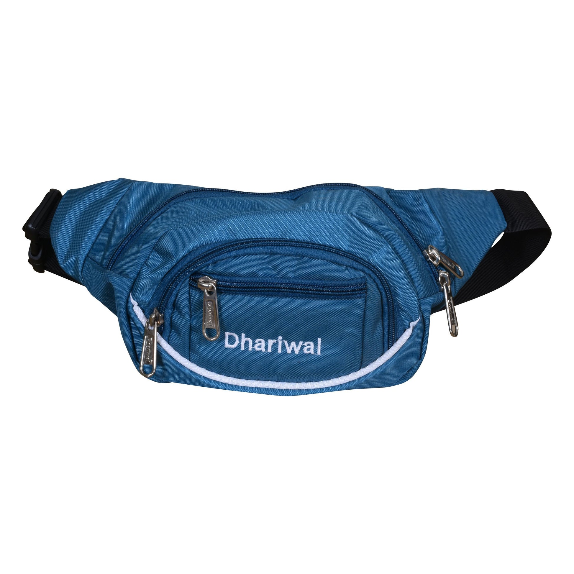 Dhariwal Waist Pack Travel Handy Hiking Zip Pouch Document Money Phone Belt Sport Bag Bum Bag for Men and Women Polyester WP-1202 Waist Pouch Dhariwal Teal 