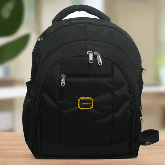 Railway Running Staff Bag BIG 40L LB-103 Laptop Bags Dhariwal Black 