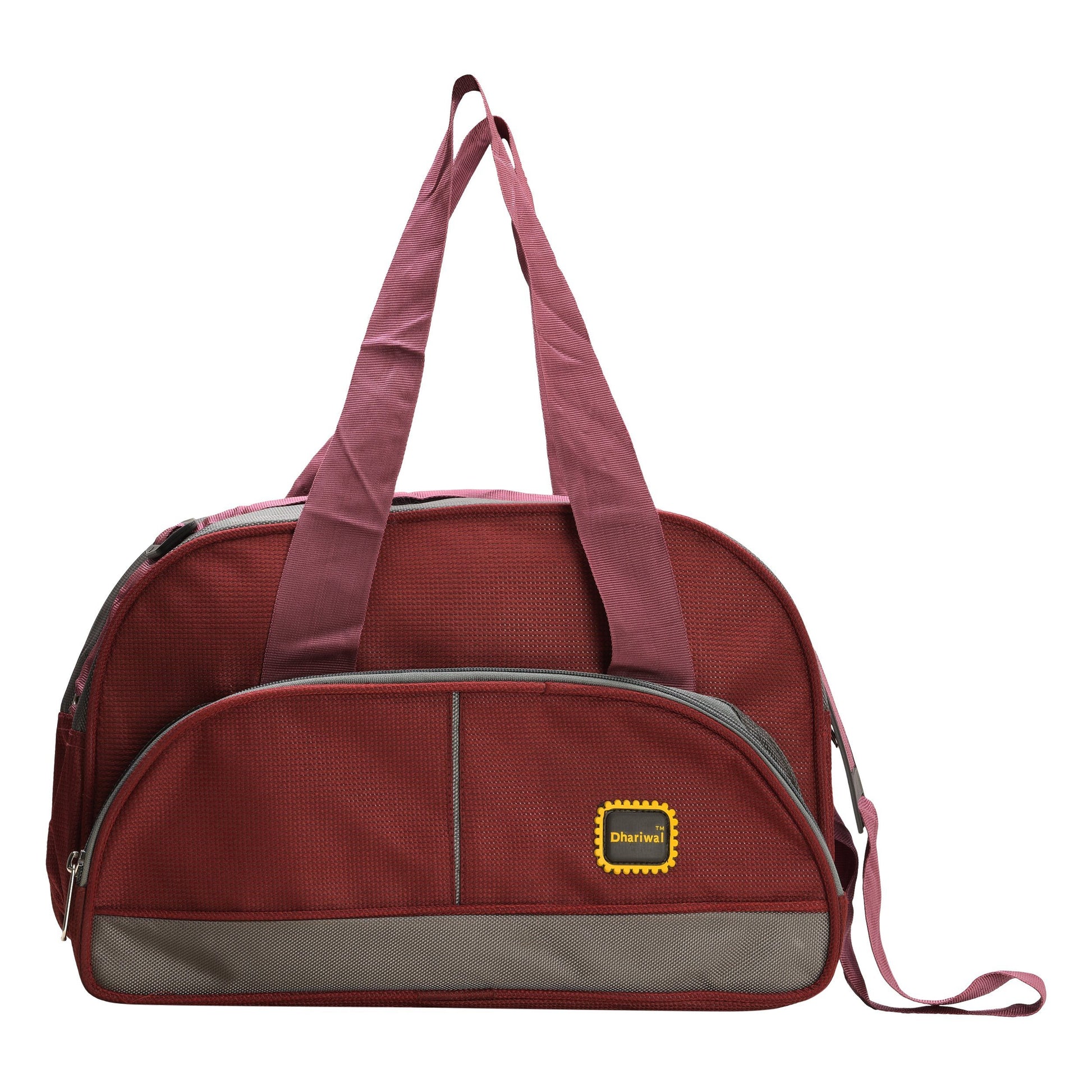 Travelling Bag D 16" TRB-508 - Small Travelling Bags Dhariwal Maroon 